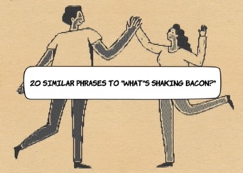 Similar Phrases to What's Shaking Bacon