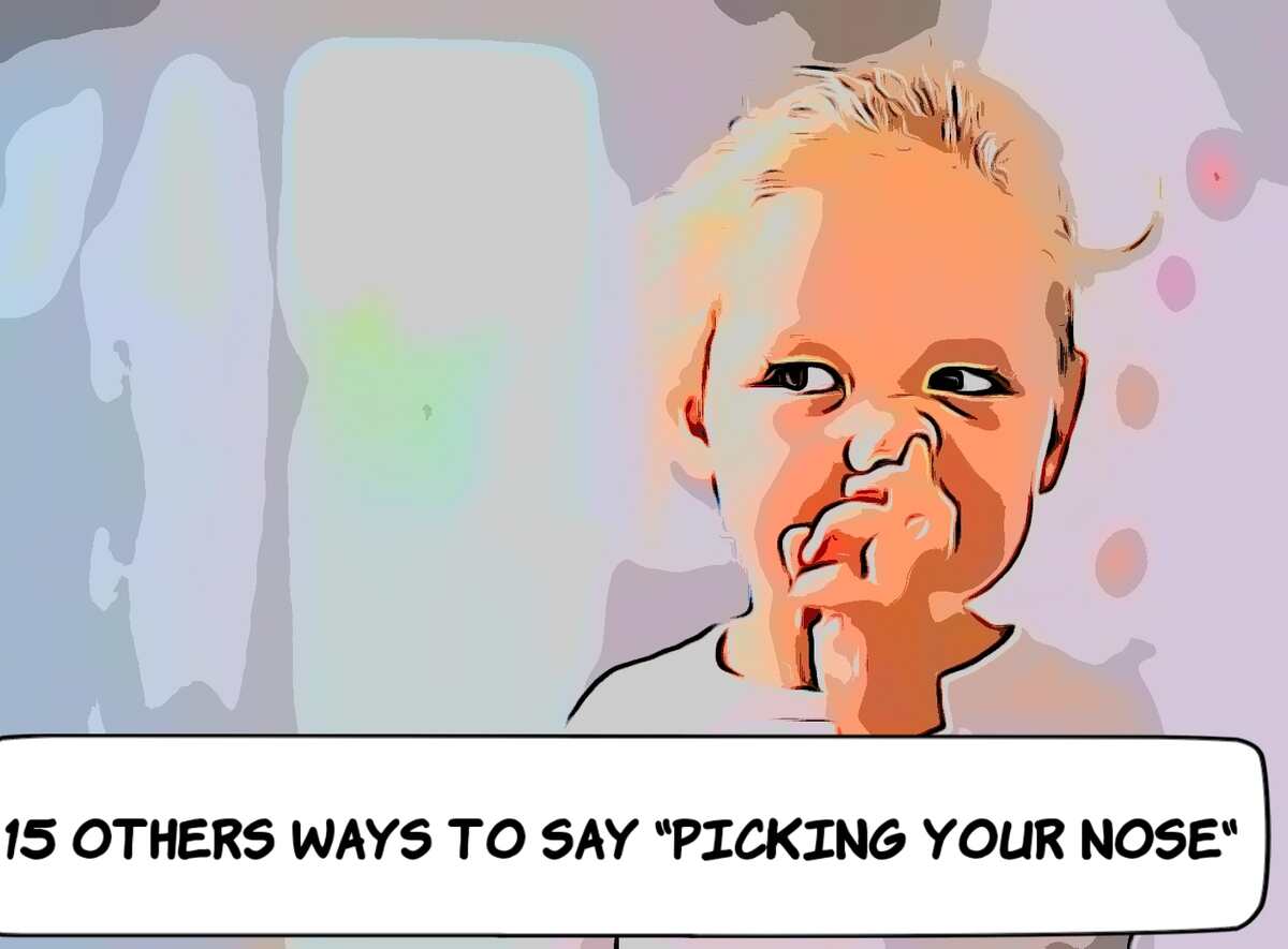 Other Ways to Say Picking Your Nose