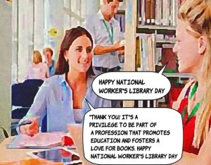 How to Reply to Happy National Library Workers Day