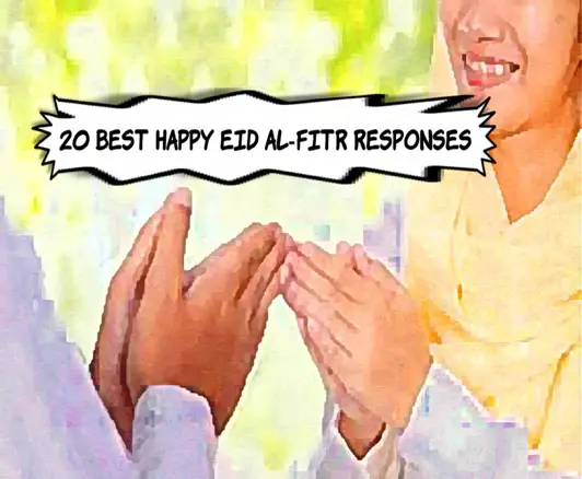 Best Happy Eid al-fitr Responses